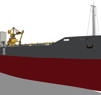 精细民用船只模型 游轮 货轮  (7)